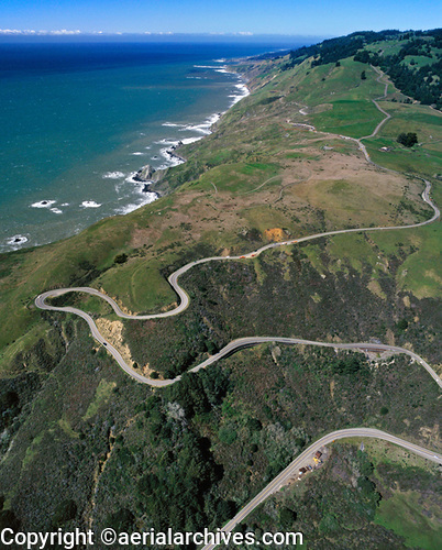  AHLB2090,APMJBE, aerialarchives.com, Aerial of the Pacific coast