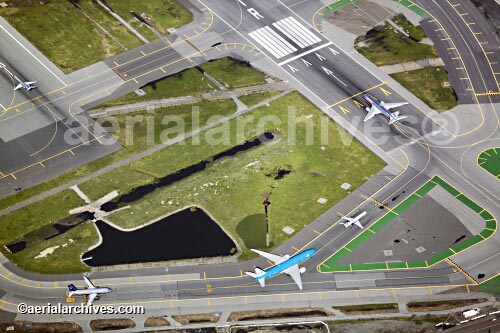 © aerialarchives.com, San Francisco International Airport,  stock aerial photograph, aerial 
photography, AHLB2378.jpg