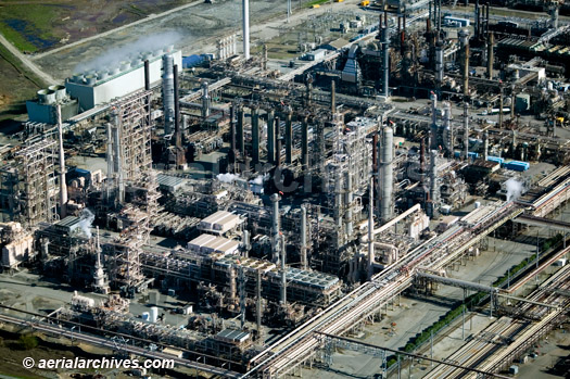 © aerialarchives.com Richmond Chevron Oil Refinery, aerial photograph, photography, Richmond, CA,
AHLB2434, ADM2RF