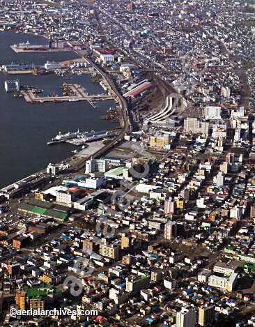 © aerialarchives.com, Japan,  stock aerial photograph, aerial 
photography, Hakodate, Hokkaido,  AHLB2461.jpg