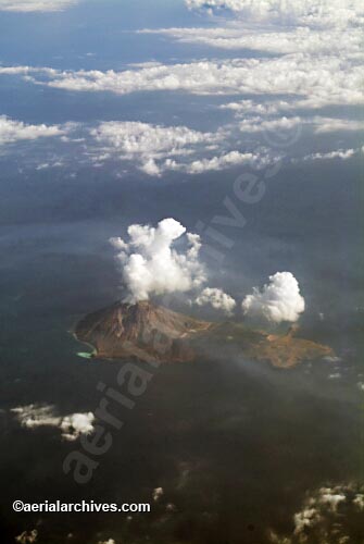 © aerialarchives.com, Japan,  stock aerial photograph, aerial 
photography,Volcanic Eruption  AHLB2476.jpg