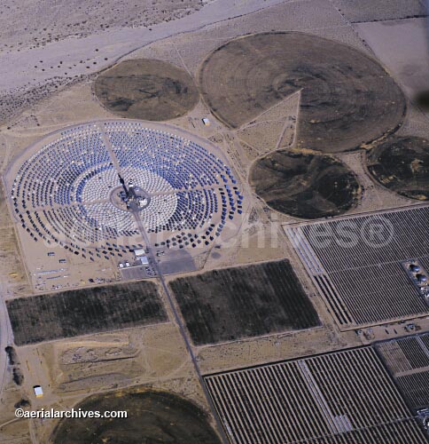 © aerialarchives.com, Renewable Energy, Overview of solar panels, Daggett, CA
 stock aerial photograph, aerial 
photography, AHLB2627.jpg