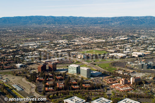 © aerialarchives.com overview, San Jose aerial photograph, Silicon Valley,
AHLB2695, AN767W