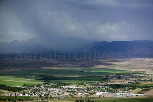 © aerialarchives.com,   a thunderstorm near Las Cruces, NM | El Paso, Texas ,  stock aerial photograph, aerial
photography, AHLB3106.jpg