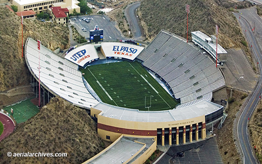 © aerialarchives.com,   Univerity of Texas, El Paso, aerial photograph, AMJ01M AHLB3110