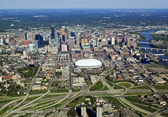 Aerial Photographs of Minneapolis, Minnesota