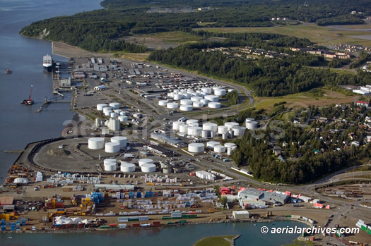 © aerialarchives.com, aerial, Anchorage, Alaska stock aerial photograph, aerial
photography, AHLB4007, AHFHTW