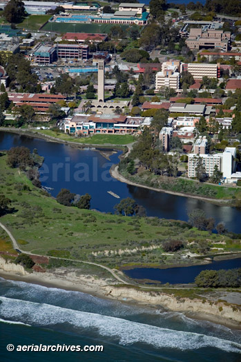 University of California Santa Barbara, UCSB, Santa Barbara, California, CA, aerial photograph,
© aerialarchives.com, AHLB4497, B0DJMK 
