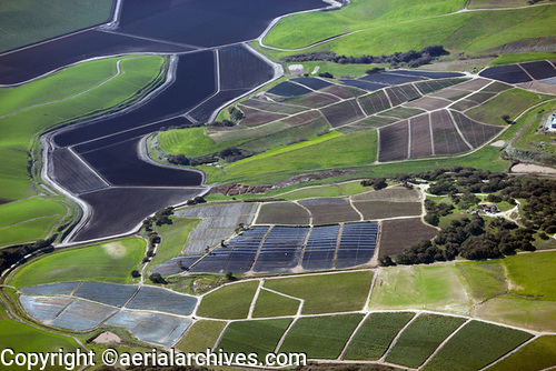 © aerialarchives.com aerial photograph coastal farming between
Watsonville and Salinas, CA
Salinas Valley, Monterey county
AHLB3971, B0TD5J