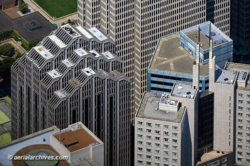 Aerial Photograph of San Francisco skyscrapers