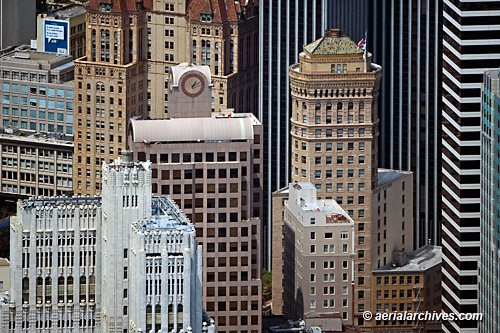 Aerial Photography San Francisco Architecture | buildings with numerous different architectural styles 