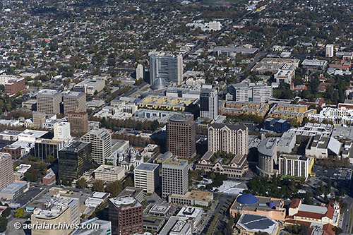 aerial photograph San Jose Califonia