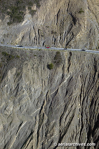 aerial photographs of eroding cliffs Devil's Slide AHLB3062 BAEGKD, © aerialarchives.com