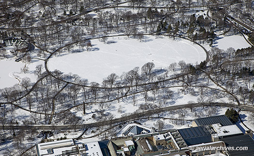 Snow Covered Central Park Manhattan