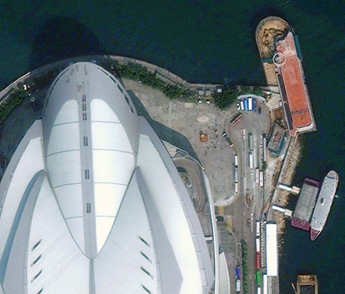 © aerialarchives.com high resolution satellite imagery Hong Kong China