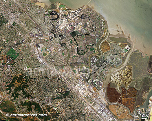 © aerialarchives.com aerial map San Mateo County