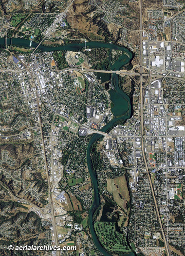 © aerialarchives.com aerial map of Salinas California Shasta county
