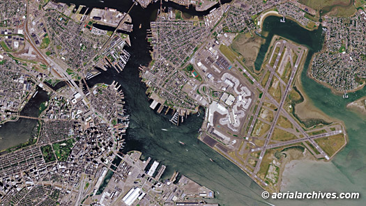 © aerialarchives.com  aerial map Boston MA AHLB3045