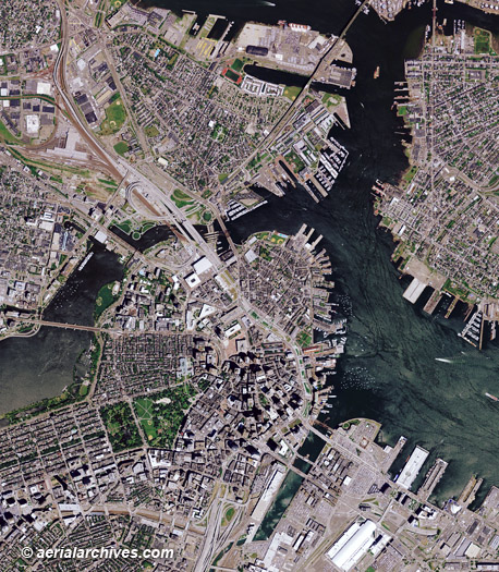 © aerialarchives.com  aerial map Boston MA AHLB3046