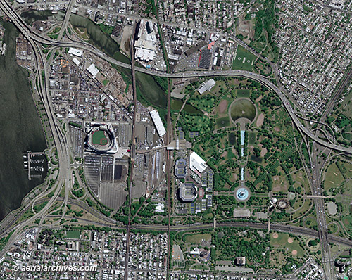 © aerialarchives.com, JFK airport, Queens New York,  aerial photo map,
AHLV3341 