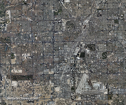 aerial photograph  Las Vegas, Clark County Nevada AHLV3390