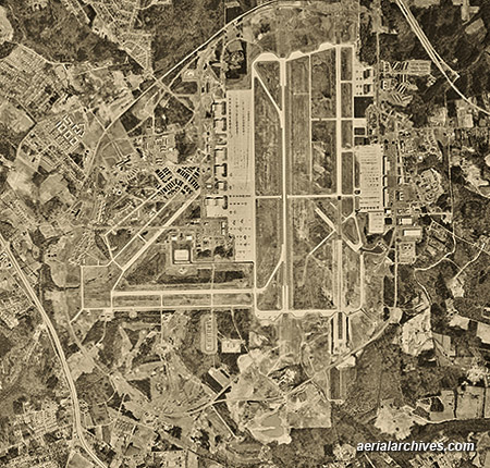 © aerialarchives.com  historical aerial Andrews AFB Maryland AHLV3546