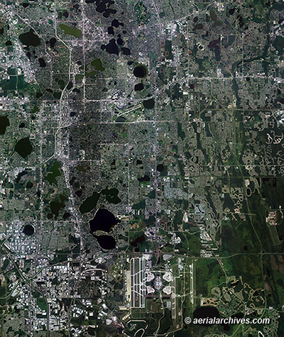 © aerialarchives.com  aerial map, Orlando metropolitan area, BGK56Y,
AHLV3606