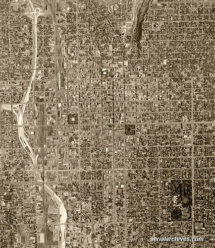 © aerialarchives.com Salt Lake City, Utah historical aerial photograph,
AHLV3952