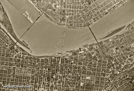 © aerialarchives.com Louisville, Kentucky historical aerial photograph,
AHLV4084