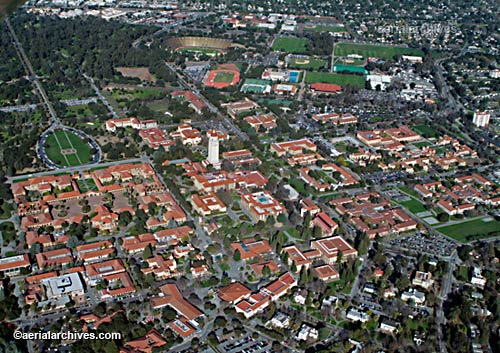 Stanford University, Palo Alto aerial photograph,
AHLB2100.jpg, APMJ9D, © aerialarchives.com