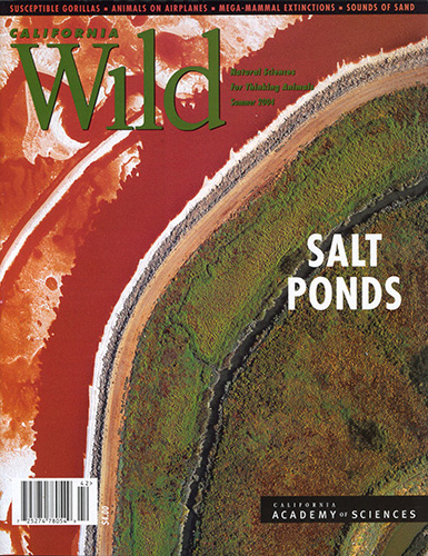 © aerialarchives.com, California Wild, magazine,  cover, California Academy of Sciences, editorial, aerial photography, salt pond, aerial, 