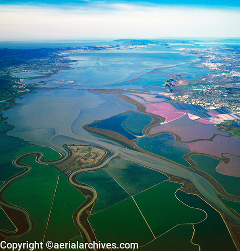 © aerialarchives.com,   Salt Ponds,  stock aerial photograph, aerial 
photography, AHLB2948