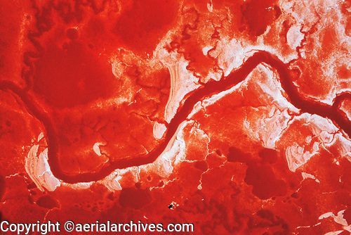 © aerialarchives.com,   Salt Ponds,  stock aerial photograph, aerial 
photography, AHLB2957.jpg