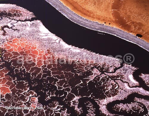 © aerialarchives.com,   Salt Ponds,  stock aerial photograph, aerial 
photography, AHLB2963.jpg