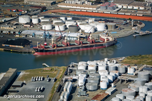 © aerialarchives.com Port of Richmond Contra Costa county, aerial photograph, photography, CA AHLB3533, ADM2NC