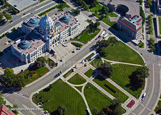 aerial photo map of St Paul, Minnesota, Aerial Archives