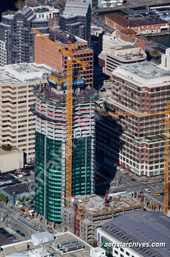 © aerialarchives.com Infinity Tower construction  aerial photograph, AHLB3591, ANN6FP