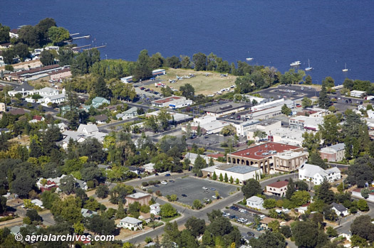 © aerialarchives.com Lakeport, CA, Clearlake aerial photograph<BR>
AHLB3599, ADM2RF