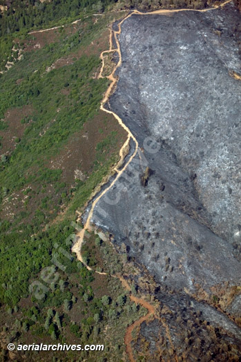 © aerialarchives.com aerial photograph  of fires, AN9EMG, AHLB4137