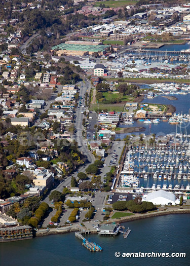 © aerialarchives.com Sausalito, CA,
AHLB5129, B3MG0B 