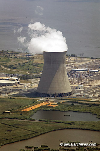 © aerialarchives.com aerial photograph Hope Creek nuclear power plant BNTJF1 AHLB5957