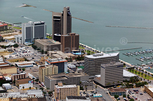 © aerialarchives.com aerial above Corpus Christi, Texas  AHLB5282