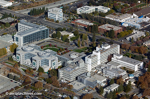 © aerialarchives.com Santa Clara Valley Medical Center San Jose, California, CA, aerial photograph,
AHLB5868, BP2RNE