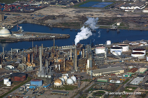 © aerialarchives.com Shell Deer Park Refinery Houston Texas AHLB7512 BN483T