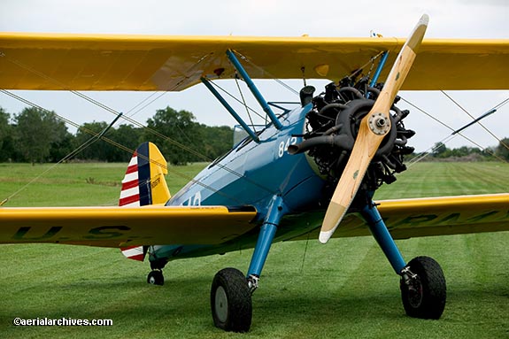 © aerialarchives.com,   Stearman,  stock aircraft photograph, aerial
photography, AHLC2010.jpg