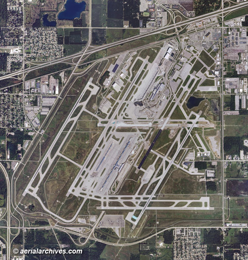 © aerialarchives.com Detroit, Michigan, aerial map, BGNPJ0,
AHLV3053