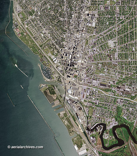 © aerialarchives.com  aerial map Buffalo, New York AHLV3170