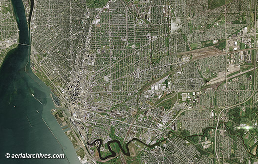 © aerialarchives.com  aerial map Buffalo, New York AHLB3171