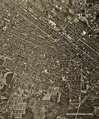 © aerialarchives.com historical aerial photograph Richmond Virginia AHLV3360