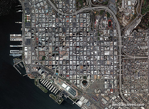 aerial photograph  San Diego, San Diego County, California, AHLV3395